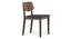 Lawson Dining Chair - Set Of 2 (Walnut Finish, Dark Brown) by Urban Ladder