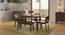 Lawson 4 Seater Dining Table (Walnut Finish) by Urban Ladder - Design 1 Full View - 258395
