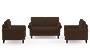 Oxford Sofa (Dark Earth, Fabric Sofa Material, Regular Sofa Size, Soft Cushion Type, Regular Sofa Type, Master Sofa Component) by Urban Ladder