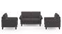 Oxford Sofa (Smoke Grey, Fabric Sofa Material, Regular Sofa Size, Firm Cushion Type, Regular Sofa Type, Master Sofa Component) by Urban Ladder