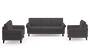 Oxford Sofa (Smoke Grey, Fabric Sofa Material, Regular Sofa Size, Firm Cushion Type, Regular Sofa Type, Master Sofa Component) by Urban Ladder