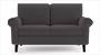 Oxford Sofa (Smoke Grey, Fabric Sofa Material, Regular Sofa Size, Firm Cushion Type, Regular Sofa Type, Individual 2 Seater Sofa Component) by Urban Ladder