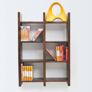 Wall Shelves Design Tic Tac Solid Wood Wall Shelf