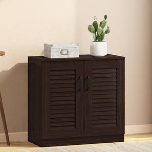 Shoe Rack Design Bennis 9 Pair Shoe Rack in Dark Walnut Finish