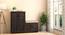 Bennis Shoe Cabinet (Dark Walnut Finish, 9 Pair Capacity, Without Seating Configuration) by Urban Ladder - Design 1 Full View - 265684