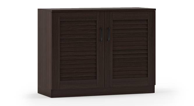 Bennis Shoe Cabinet (Dark Walnut Finish, 9 Pair Capacity) by Urban Ladder - Cross View Design 1 - 265686