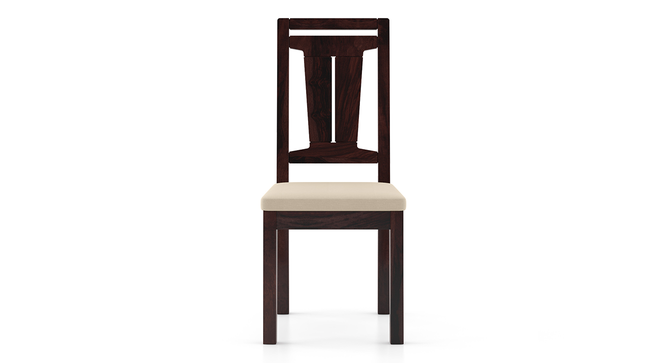 Martha Dining Chairs - Set Of 2 (Mahogany Finish, Wheat Brown) by Urban Ladder - Front View Design 1 - 266013