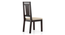 Martha Dining Chairs - Set Of 2 (Mahogany Finish, Wheat Brown) by Urban Ladder - Rear View Design 1 - 266015