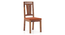 Martha Dining Chairs - Set Of 2 (Teak Finish, Burnt Orange) by Urban Ladder - Cross View Design 1 - 266021