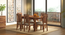 Martha Dining Chairs - Set Of 2 (Teak Finish, Wheat Brown) by Urban Ladder - Design 1 Full View - 266026