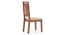 Martha Dining Chairs - Set Of 2 (Teak Finish, Wheat Brown) by Urban Ladder - Rear View Design 1 - 266029