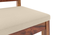 Martha Dining Chairs - Set Of 2 (Teak Finish, Wheat Brown) by Urban Ladder - Design 1 Close View - 266030