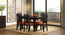 Martha Dining Chairs - Set Of 2 (Mahogany Finish, Burnt Orange) by Urban Ladder - Design 1 Full View - 266033