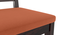 Martha Dining Chairs - Set Of 2 (Mahogany Finish, Burnt Orange) by Urban Ladder - Design 1 Close View - 266037