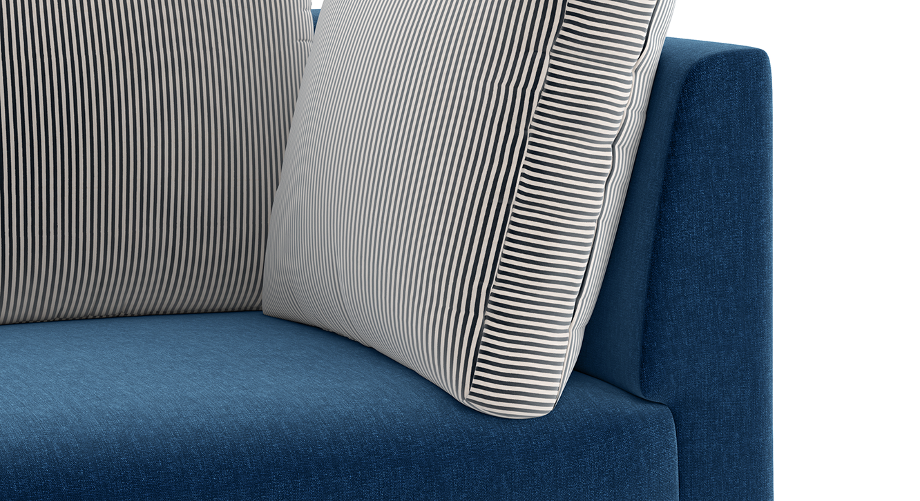 Sigmund Diwan in Cloud Burst Grey Colour Urban Ladder