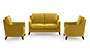 Abbey Sofa (Olive, Fabric Sofa Material, Regular Sofa Size, Firm Cushion Type, Regular Sofa Type, Master Sofa Component) by Urban Ladder