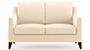 Abbey Sofa (Fabric Sofa Material, Regular Sofa Size, Firm Cushion Type, Regular Sofa Type, Individual 2 Seater Sofa Component, Birch Beige) by Urban Ladder