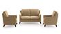 Abbey Sofa (Fabric Sofa Material, Regular Sofa Size, Firm Cushion Type, Regular Sofa Type, Master Sofa Component, Tuscan Tan Velvet) by Urban Ladder
