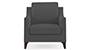Abbey Sofa (Steel, Fabric Sofa Material, Regular Sofa Size, Soft Cushion Type, Regular Sofa Type, Individual 1 Seater Sofa Component) by Urban Ladder
