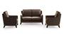 Abbey Sofa (Mocha, Fabric Sofa Material, Regular Sofa Size, Soft Cushion Type, Regular Sofa Type, Master Sofa Component) by Urban Ladder
