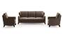 Abbey Sofa (Mocha, Fabric Sofa Material, Regular Sofa Size, Soft Cushion Type, Regular Sofa Type, Master Sofa Component) by Urban Ladder