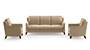 Abbey Sofa (Dune, Fabric Sofa Material, Regular Sofa Size, Soft Cushion Type, Regular Sofa Type, Master Sofa Component) by Urban Ladder