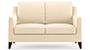 Abbey Sofa (Pearl, Fabric Sofa Material, Regular Sofa Size, Soft Cushion Type, Regular Sofa Type, Individual 2 Seater Sofa Component) by Urban Ladder