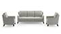 Abbey Sofa (Fabric Sofa Material, Regular Sofa Size, Soft Cushion Type, Regular Sofa Type, Master Sofa Component, Vapour Grey) by Urban Ladder