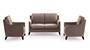 Abbey Sofa (Fabric Sofa Material, Regular Sofa Size, Soft Cushion Type, Regular Sofa Type, Master Sofa Component, Daschund Brown) by Urban Ladder