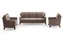Abbey Sofa (Fabric Sofa Material, Regular Sofa Size, Soft Cushion Type, Regular Sofa Type, Master Sofa Component, Daschund Brown) by Urban Ladder