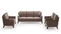 Abbey Sofa (Fabric Sofa Material, Regular Sofa Size, Soft Cushion Type, Regular Sofa Type, Master Sofa Component, Daschund Brown) by Urban Ladder