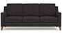 Abbey Sofa (Cosmic, Fabric Sofa Material, Regular Sofa Size, Soft Cushion Type, Regular Sofa Type, Individual 3 Seater Sofa Component) by Urban Ladder