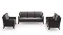 Abbey Sofa (Smoke, Fabric Sofa Material, Regular Sofa Size, Soft Cushion Type, Regular Sofa Type, Master Sofa Component) by Urban Ladder