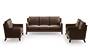 Abbey Sofa (Dark Earth, Fabric Sofa Material, Regular Sofa Size, Soft Cushion Type, Regular Sofa Type, Master Sofa Component) by Urban Ladder