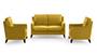 Abbey Sofa (Olive, Fabric Sofa Material, Regular Sofa Size, Soft Cushion Type, Regular Sofa Type, Master Sofa Component) by Urban Ladder