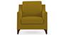 Abbey Sofa (Olive, Fabric Sofa Material, Regular Sofa Size, Soft Cushion Type, Regular Sofa Type, Individual 1 Seater Sofa Component) by Urban Ladder