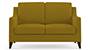 Abbey Sofa (Olive, Fabric Sofa Material, Regular Sofa Size, Soft Cushion Type, Regular Sofa Type, Individual 2 Seater Sofa Component) by Urban Ladder