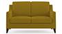 Abbey Sofa (Olive, Fabric Sofa Material, Regular Sofa Size, Soft Cushion Type, Regular Sofa Type, Individual 2 Seater Sofa Component) by Urban Ladder