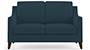 Abbey Sofa (Indigo Blue, Fabric Sofa Material, Regular Sofa Size, Soft Cushion Type, Regular Sofa Type, Individual 2 Seater Sofa Component) by Urban Ladder