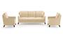 Abbey Sofa (Fabric Sofa Material, Regular Sofa Size, Soft Cushion Type, Regular Sofa Type, Master Sofa Component, Birch Beige) by Urban Ladder