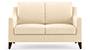Abbey Sofa (Fabric Sofa Material, Regular Sofa Size, Soft Cushion Type, Regular Sofa Type, Individual 2 Seater Sofa Component, Birch Beige) by Urban Ladder