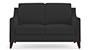Abbey Sofa (Fabric Sofa Material, Regular Sofa Size, Soft Cushion Type, Regular Sofa Type, Individual 2 Seater Sofa Component, Pebble Grey) by Urban Ladder