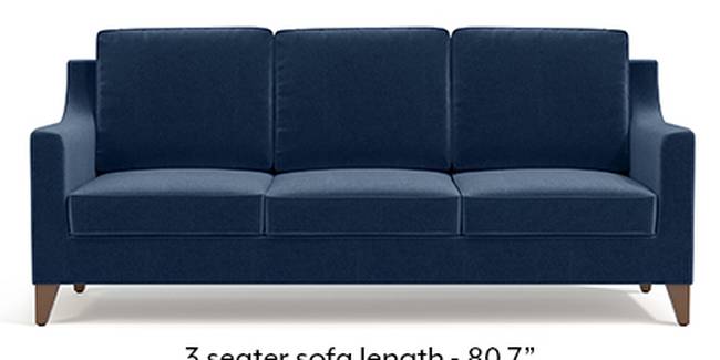 Abbey Sofa (Fabric Sofa Material, Regular Sofa Size, Soft Cushion Type, Regular Sofa Type, Master Sofa Component, Lapis Blue)