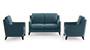 Abbey Sofa (Fabric Sofa Material, Regular Sofa Size, Soft Cushion Type, Regular Sofa Type, Master Sofa Component, Colonial Blue) by Urban Ladder