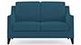 Abbey Sofa (Fabric Sofa Material, Regular Sofa Size, Soft Cushion Type, Regular Sofa Type, Individual 2 Seater Sofa Component, Colonial Blue) by Urban Ladder