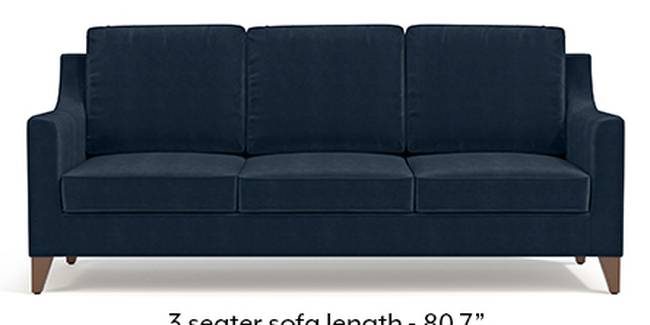 Abbey Sofa (Fabric Sofa Material, Regular Sofa Size, Soft Cushion Type, Regular Sofa Type, Master Sofa Component, Sea Port Blue Velvet)