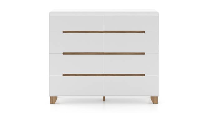 Oslo Chest Of Eight Drawers (White Finish) by Urban Ladder