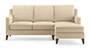 Abbey Sofa (Fabric Sofa Material, Regular Sofa Size, Soft Cushion Type, Sectional Sofa Type, Sectional Master Sofa Component, Birch Beige) by Urban Ladder