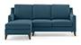 Abbey Sofa (Fabric Sofa Material, Regular Sofa Size, Soft Cushion Type, Sectional Sofa Type, Sectional Master Sofa Component, Colonial Blue) by Urban Ladder