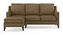 Abbey Sofa (Dune, Fabric Sofa Material, Regular Sofa Size, Soft Cushion Type, Sectional Sofa Type, Sectional Master Sofa Component) by Urban Ladder